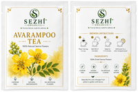 Sezhi Organics Avarampoo Herbal Tea | 100% Natural Dried Avarampoo Flowers