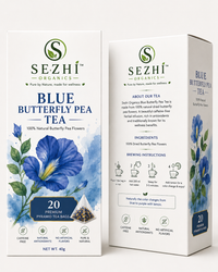 Sezhi Organics Butterfly Pea Herbal Tea | 100% Natural Tea